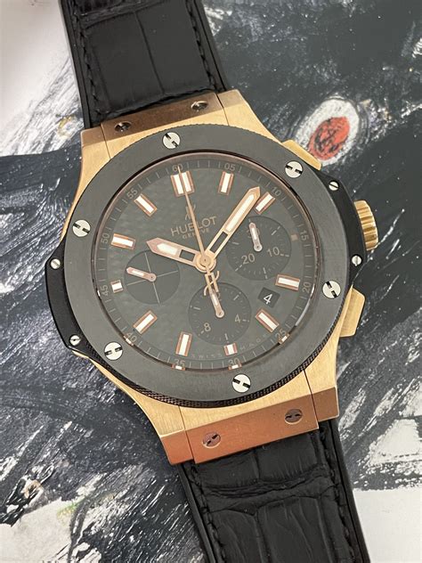 hublot damen rosegold|hublot big bang gold 44mm.